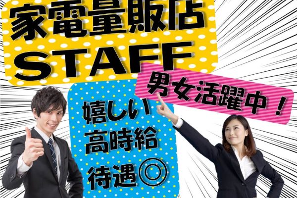 家電量販店でのエアコン販売スタッフ イメージ