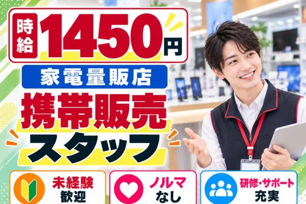 ドコモ携帯販売/家電量販店 イメージ