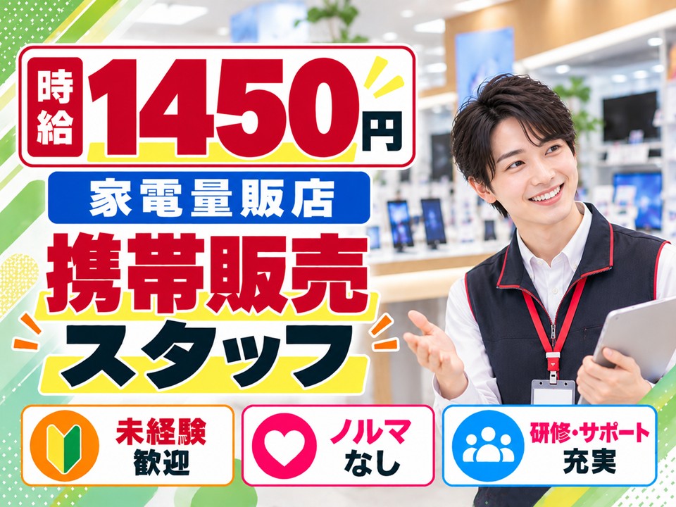 ドコモ携帯販売/家電量販店 イメージ